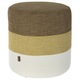 Табуретка QMOBILI Round Green, дамаска, сваляща се табуретка