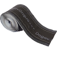 Banda coama tigla metalica, gri (RAL 7024), 150 mm