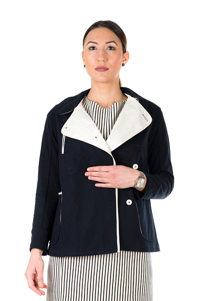 Jacheta Original jacket Steffboutique , Material 100% bumbac, Navy, M