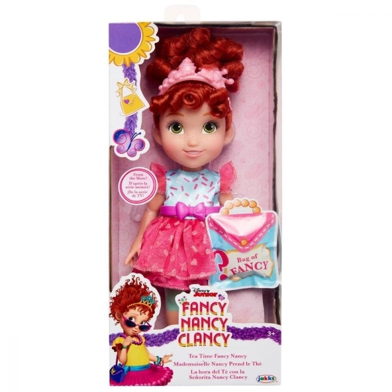 Papusa Fancy Nancy Clancy, Tea Time, 25 cm