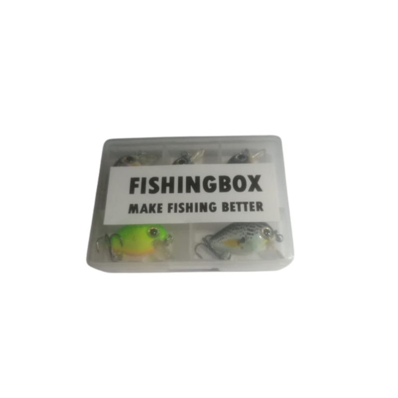 Set Voblere Clean Primavara Biban Avat Fishingbox Make Fishing Better Setul Plastic