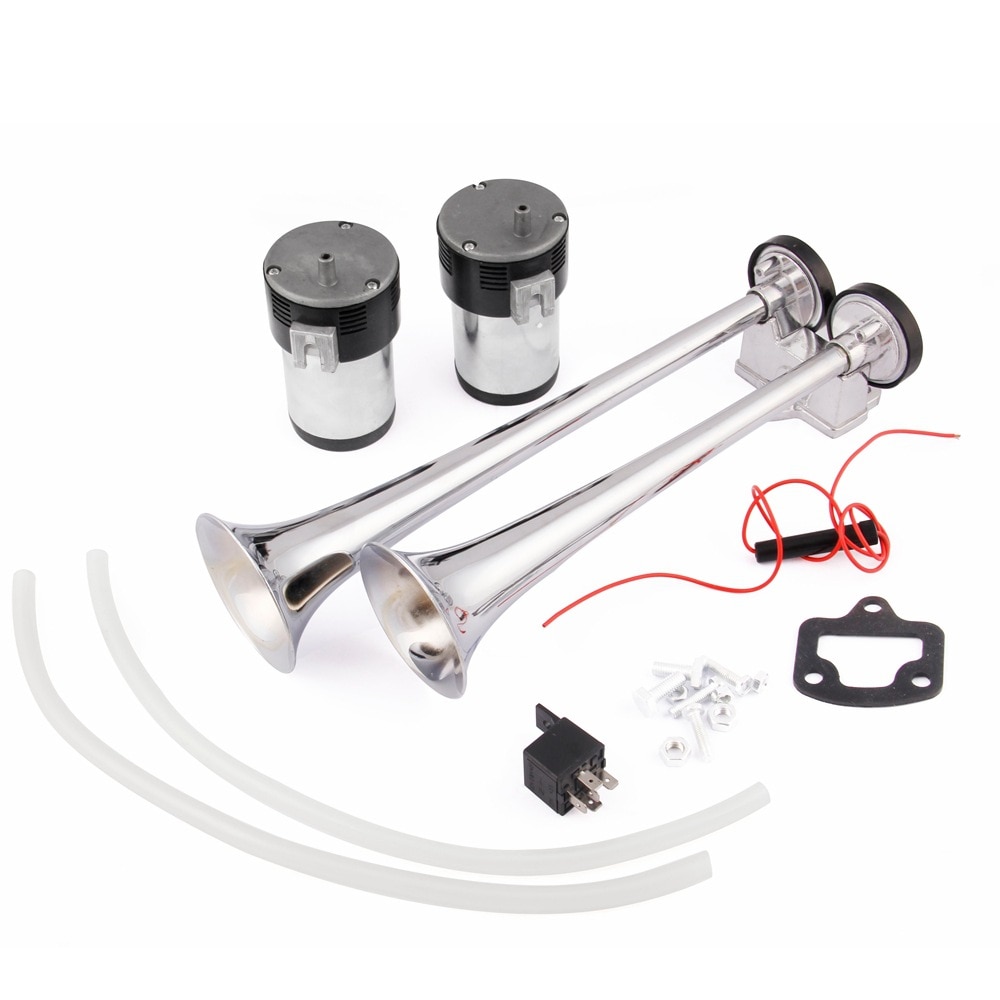 Claxon train horn 2 compresoare 12V