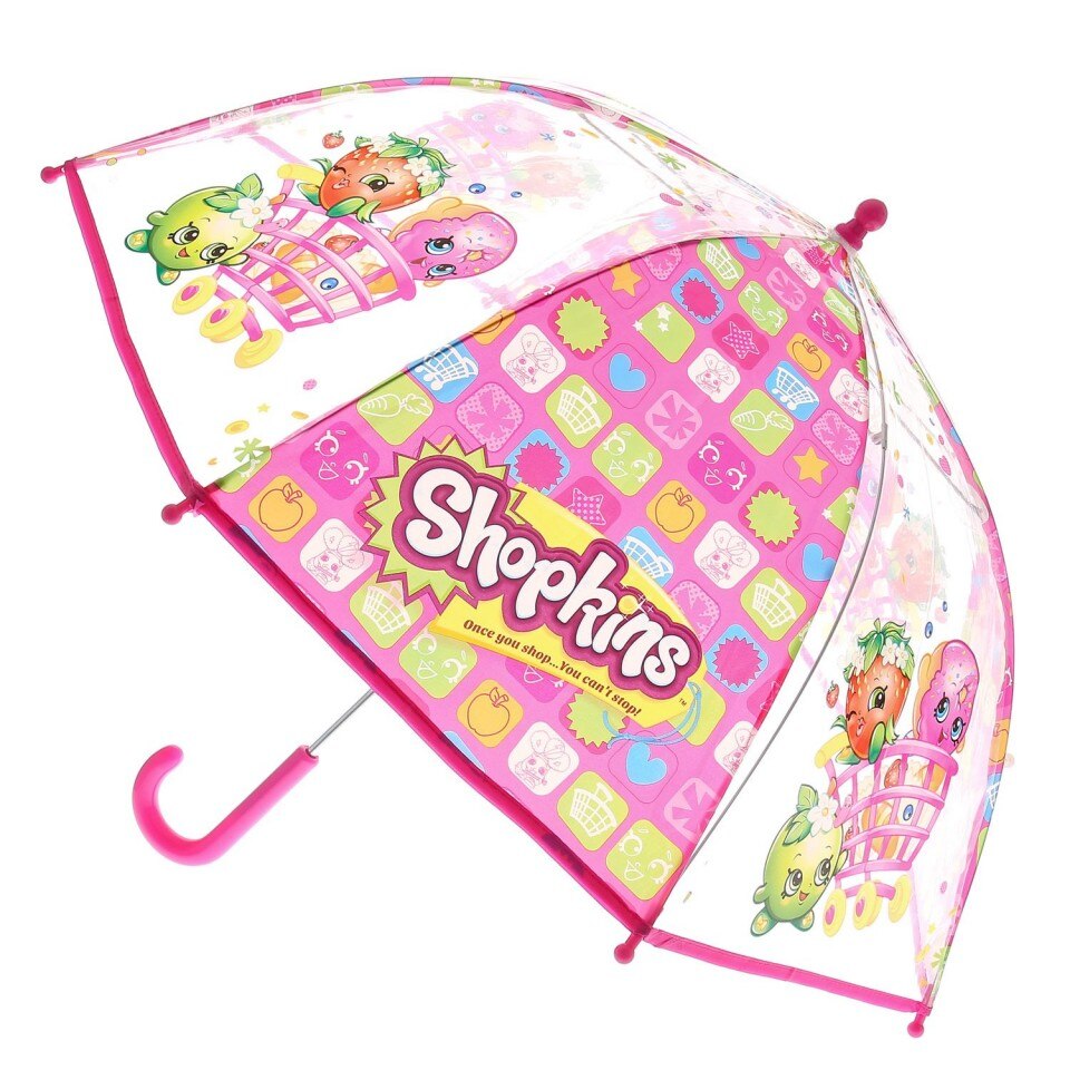 Umbrela de Fete Shopkins, roz