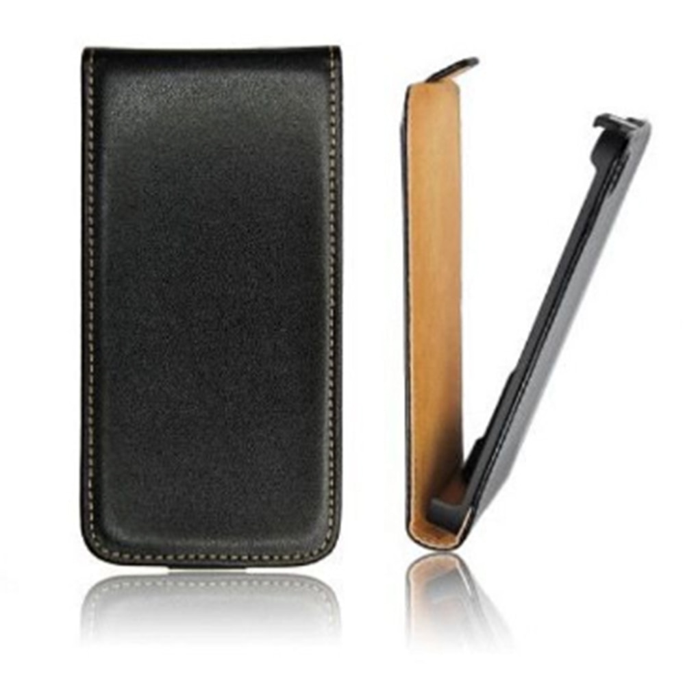 Husa Flip Cover Magnet, Tip carte, Inchidere magnetica in partea superioara, Samsung Galaxy J5 2015, Negru