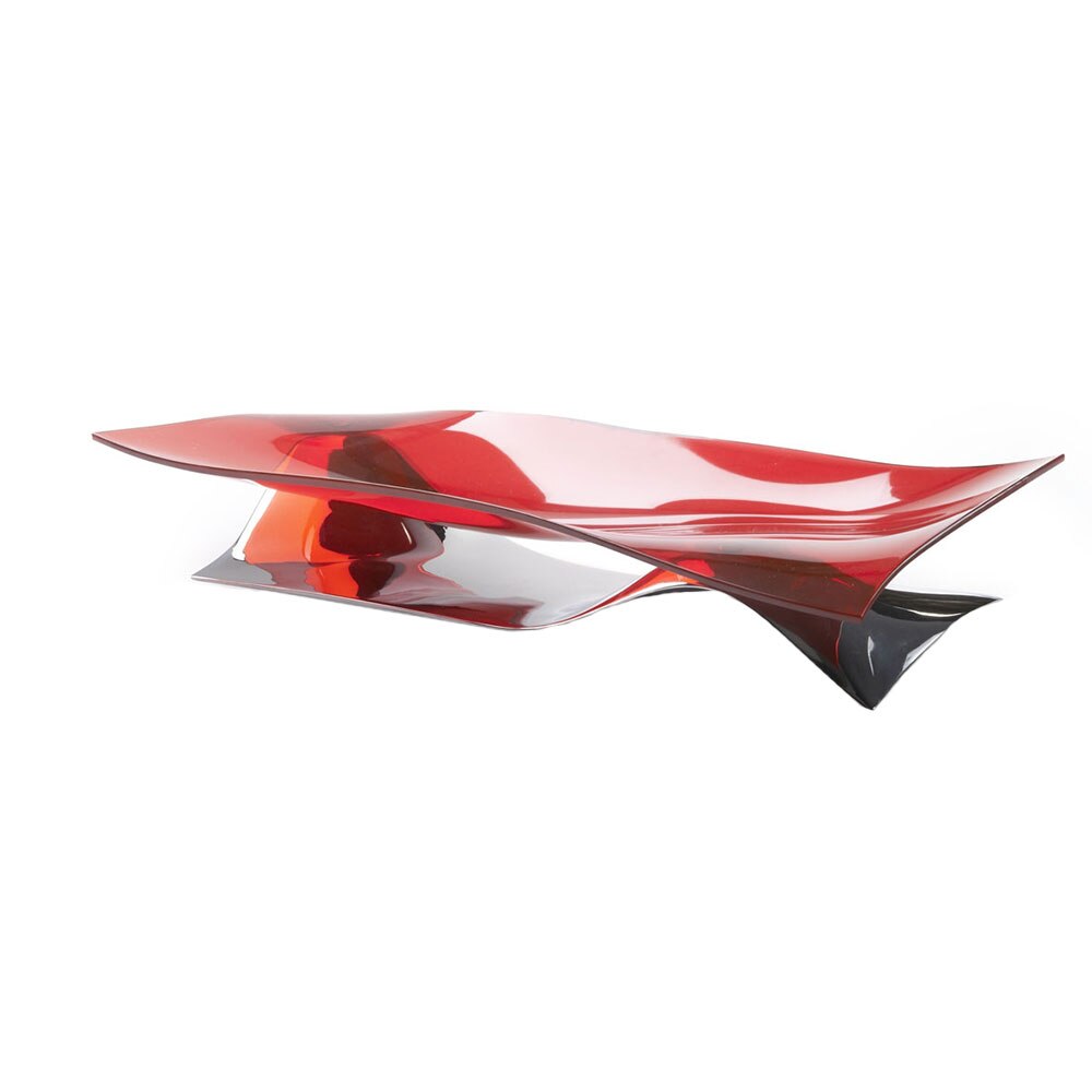 Platou modern Soffio, Casa Bugatti rosu