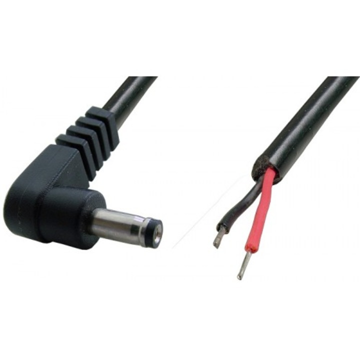 Cablu alimentare DC, 2,1x5.5mm, lungime 30cm, L102688