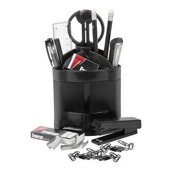 Suport accesorii birou rotativ echipat Suport accesorii birou rotativ echipat