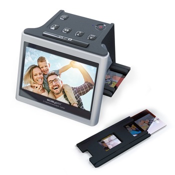 Scaner de film si diapozitive 3in1 EasyPix Cyberscaner senzor 14MP , Afisaj 5  Scaner de film si diapozitive 3in1 EasyPix Cyberscaner senzor 14MP , Afisaj 5