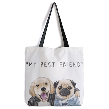 geanta tote bag art kids cel mai bun prieten model multicolor 40 x 50 cm imagen 10_0_
0
