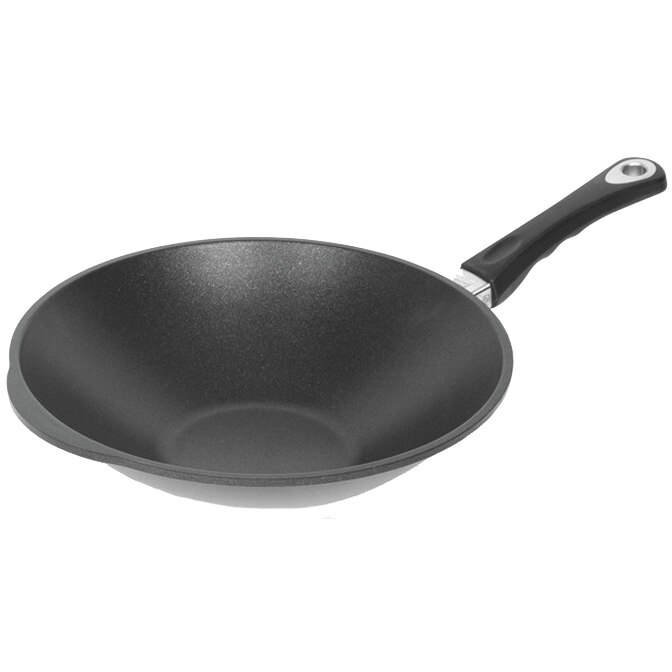 Tigaie Wok AMT Gastroguss,, 32 cm x 11 cm