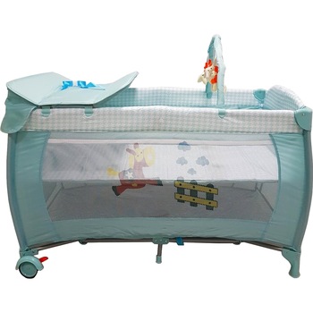 Patut pliant transformabil in tarc copii Baby Care™ NEST, 60X120 cm, 2 Niveluri, Masa infasat, Jucarie Carusel cu jucarii din plus, Fermoar acces lateral, Albastru Azur Patut pliant transformabil in tarc copii Baby Care™ NEST, 60X120 cm, 2 Niveluri, Masa infasat, Jucarie Carusel cu jucarii din plus, Fermoar acces lateral, Albastru Azur