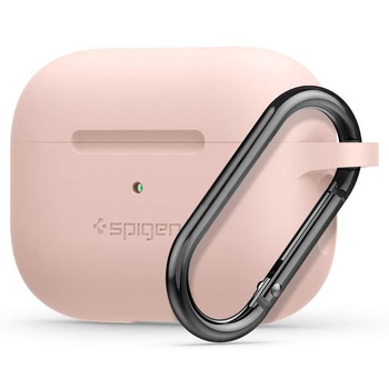 Husa AirPods PRO Spigen Silicone Fit Roz Husa AirPods PRO Spigen Silicone Fit Roz