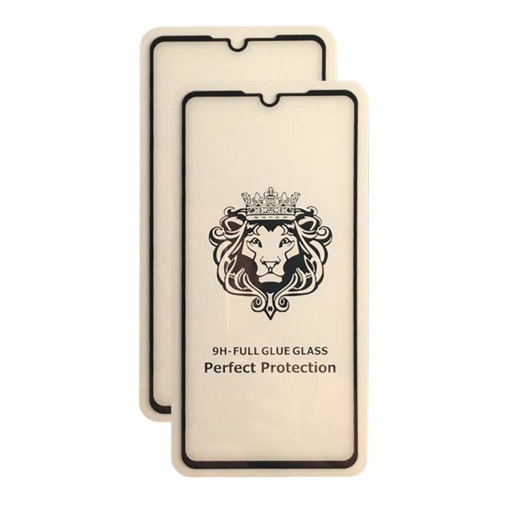 Folie sticla FULL GLUE pentru Huawei Nova 5T, Negru