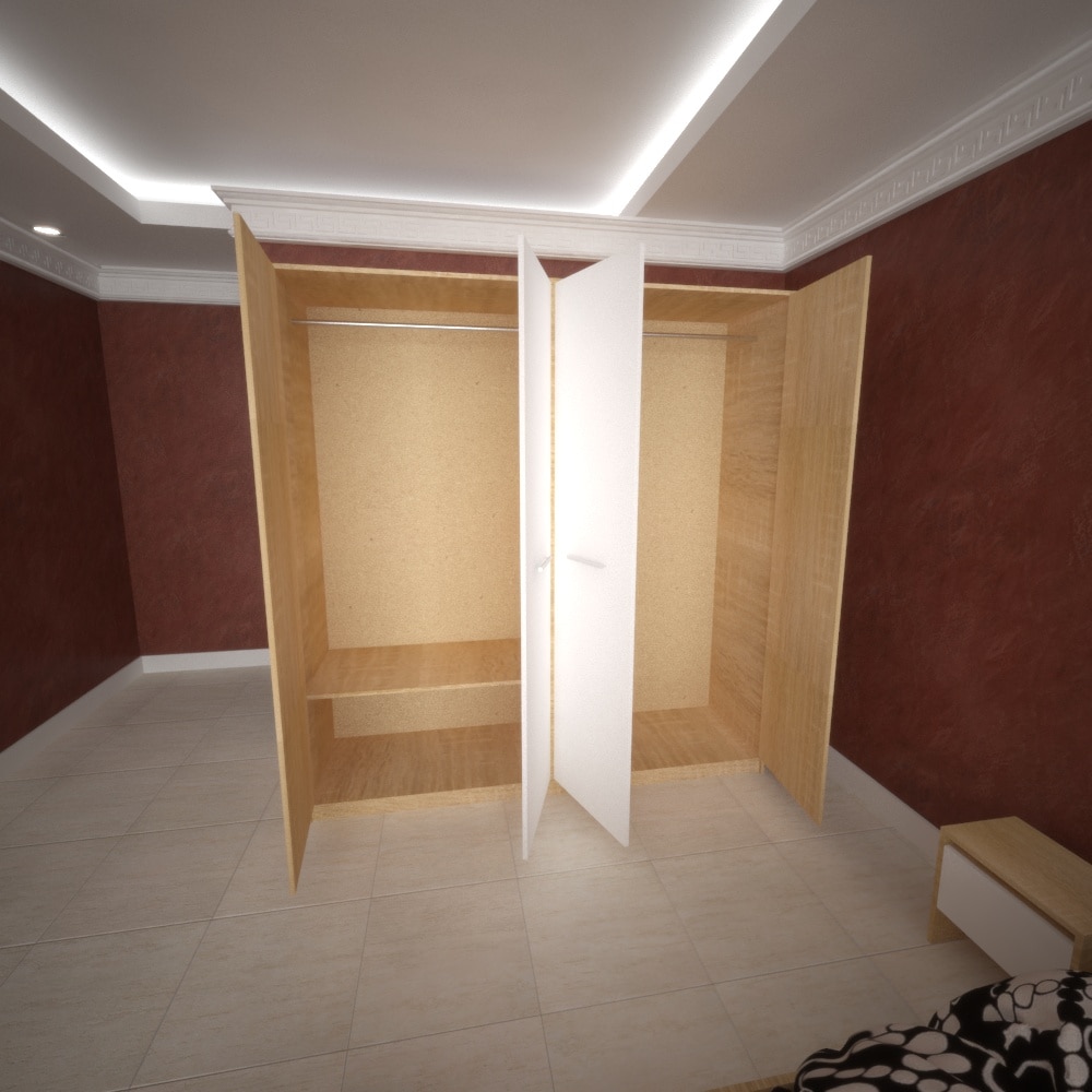 Sifonier Mirela Stejar Sonoma, 182 x 192 x 50 cm