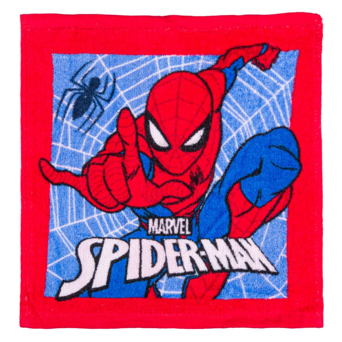 Prosop pentru copii, Zola®, bumbac, Spider Man, 30x30 cm
