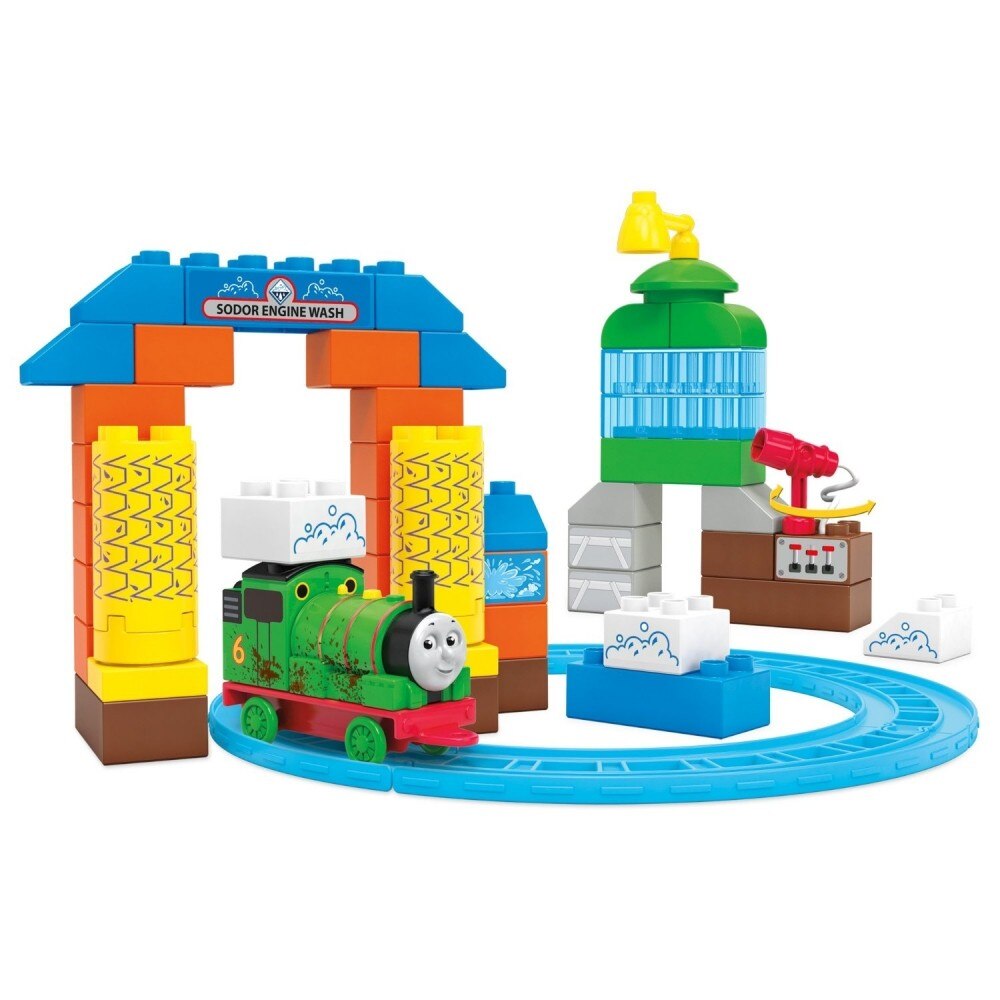 Set de constructie Mega Bloks, Spalatoria din Sodor