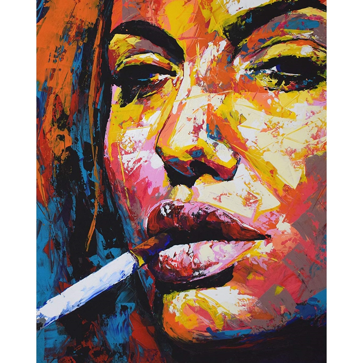 Pictura pe numere - Panza din bumbac pe rama de lemn 40*50 cm - Chillin PDP-340