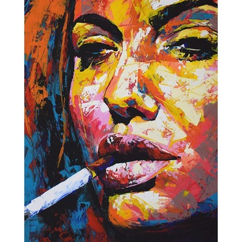 Pictura pe numere - Panza din bumbac pe rama de lemn 40*50 cm - Chillin PDP-340 Pictura pe numere - Panza din bumbac pe rama de lemn 40*50 cm - Chillin PDP-340