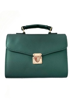 Geanta de dama Nico verde din piele ecologica, 22 x 19 x 8 cm Geanta de dama Nico verde din piele ecologica, 22 x 19 x 8 cm