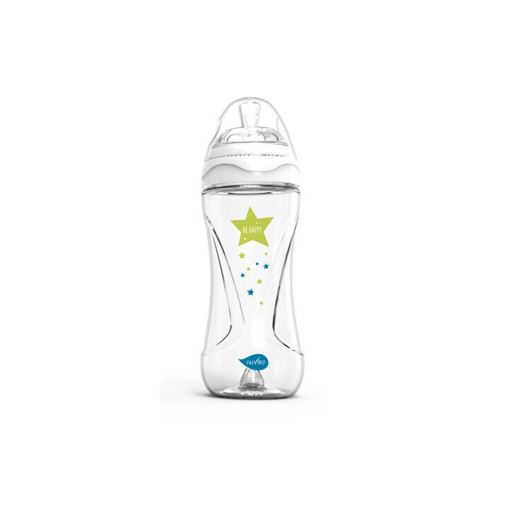 Biberon 330ml Nuvita Mimic® Collection - alb - 6051