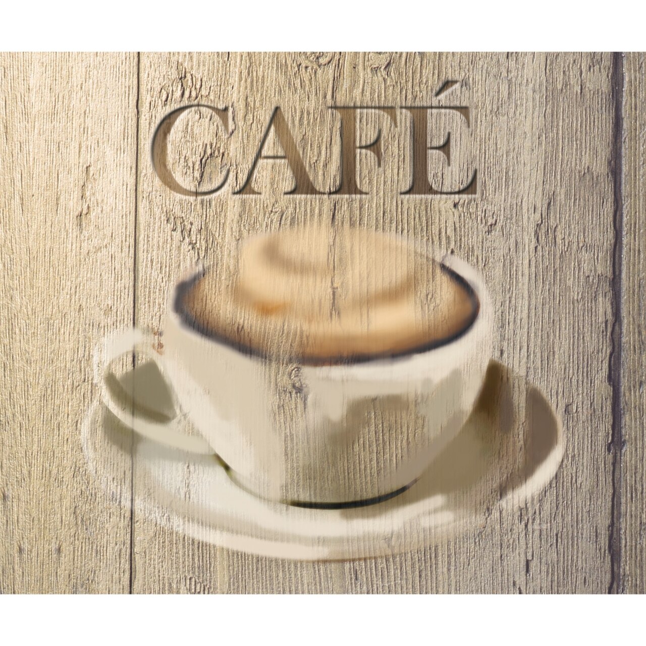 Protectie sticla anti-stopire, Wenko, Cafe, 50x60 cm