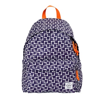 Rucsac dama, CiTY, Albastru/Alb, 41 x 30,5 x 15,5 cm Rucsac dama, CiTY, Albastru/Alb, 41 x 30,5 x 15,5 cm