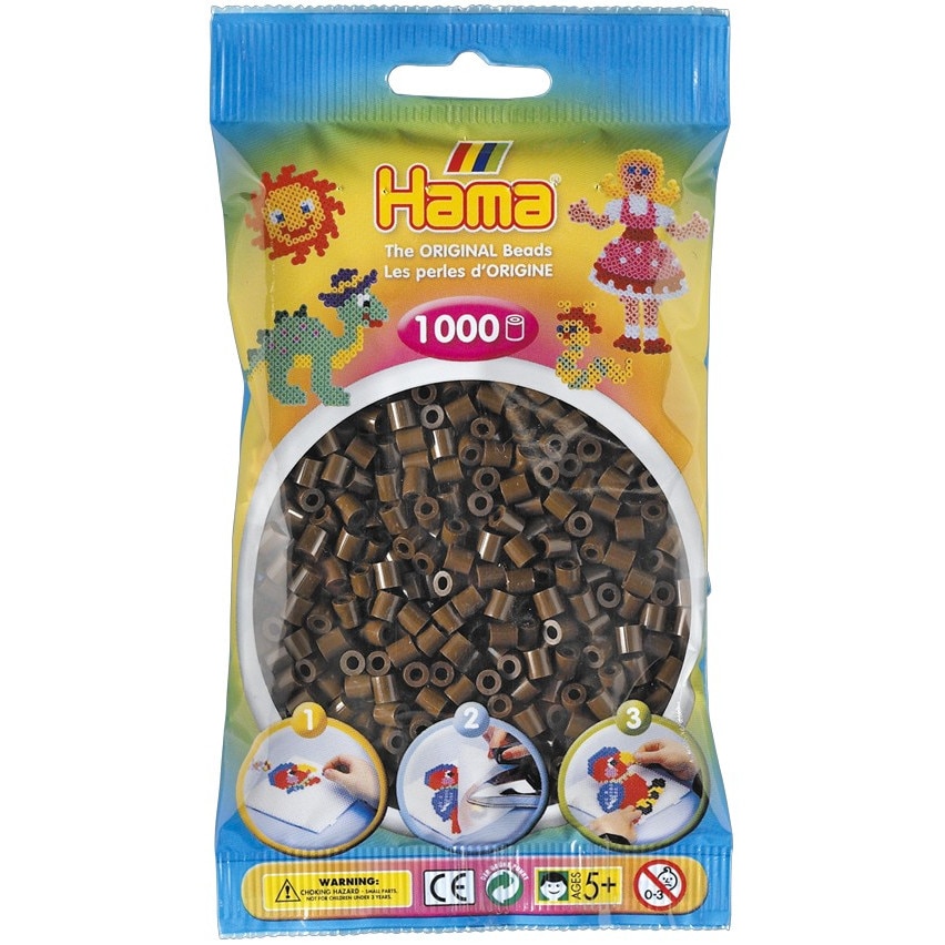Margele de calcat HAMA MIDI MARO, 1000 buc in pungulita