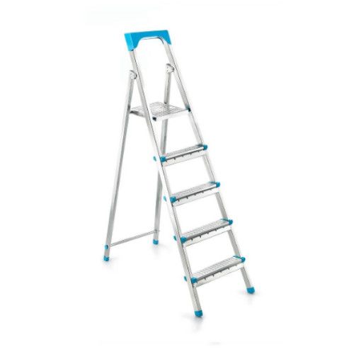 Scara metalica,Tempo,Aluminiu, 4+1 trepte