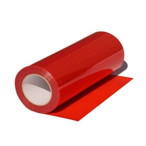 Rola folie protectie faruri/stopuri, 10x0.6m, rosu