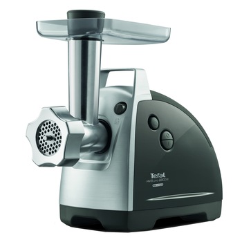 Masina de tocat carne Tefal HV8 Plus 9 în 1 NE688837, 2200W, 3 site, capacitate procesare 4.5KG, functie reverse, negru/argintiu Masina de tocat carne Tefal HV8 Plus 9 în 1 NE688837, 2200W, 3 site, capacitate procesare 4.5KG, functie reverse, negru/argintiu