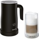 Aparat pentru spumat laptele Krups XL100810, 150 ml, 500 W, Baza rotativa, Invelis antiaderent, Negru