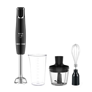 Mixer vertical Tefal InfinyForce 3 in 1 HB943838, 1000W, tocator 500ml, pahar 800ml, tel, controlul treptelor de viteza Mixer vertical Tefal InfinyForce 3 in 1 HB943838, 1000W, tocator 500ml, pahar 800ml, tel, controlul treptelor de viteza