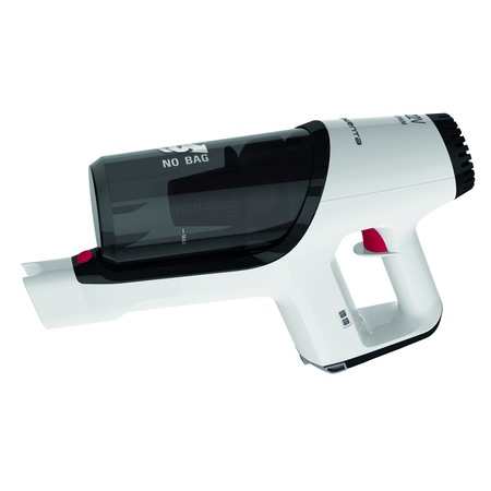 Aspirator vertical ROWENTA X-Pert 360 RH6973WO, autonomie 45 min, 22V, perie motorizata, animal care, lumini LED, tehnologie ciclonica, alb/rosu