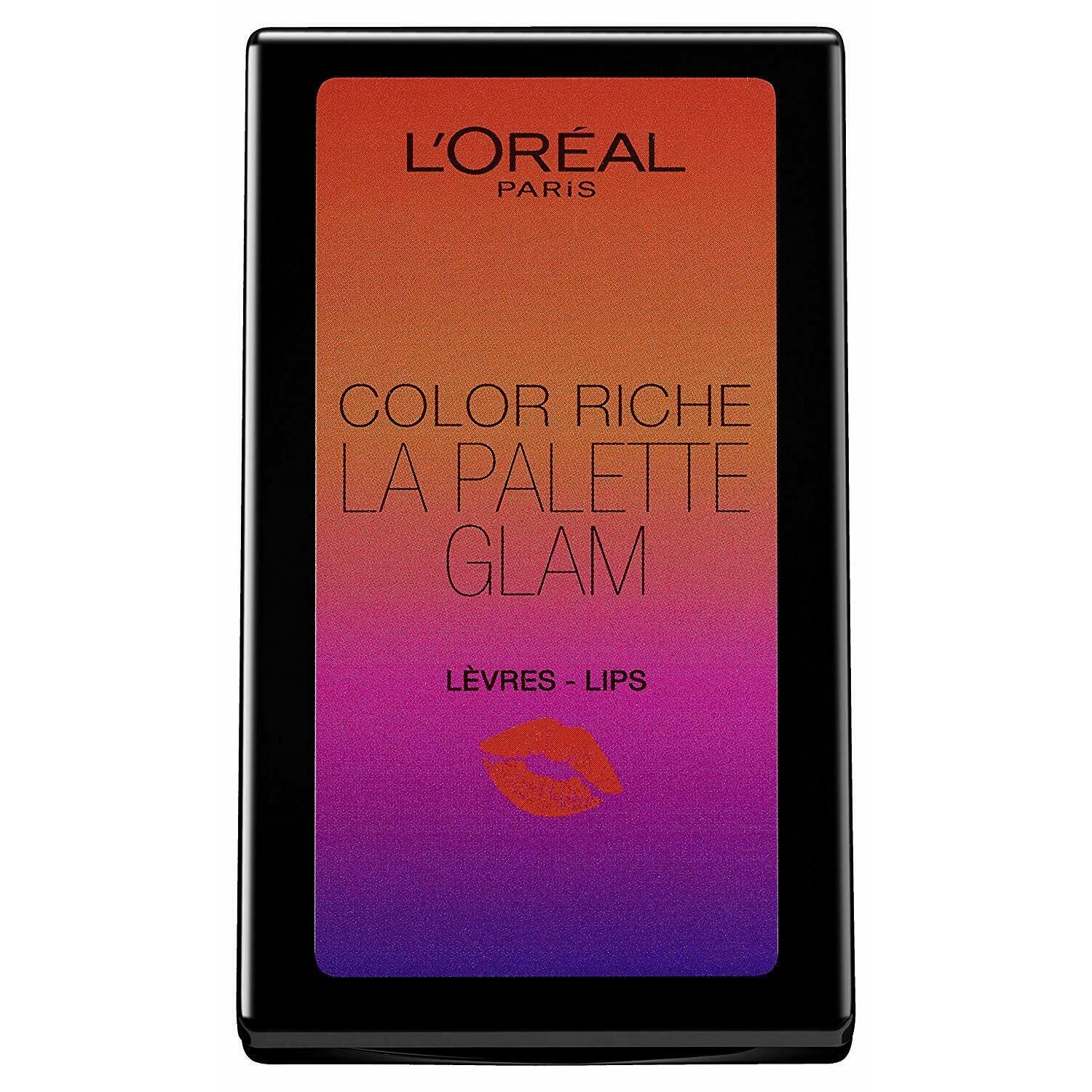 Paleta pentru buze l'oreal color riche la palette matte lips, 6g