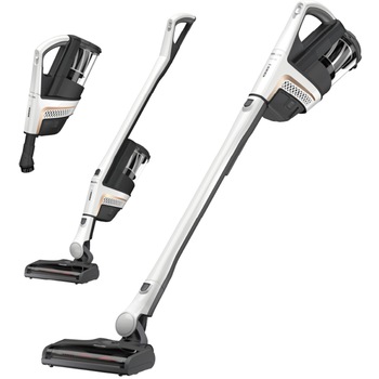 Aspirator vertical Miele Triflex HX1 Performance, 3 in 1, 25,2 V, 170 W, 0,5 l, autonomie 60 min, perie electrica, Alb Aspirator vertical Miele Triflex HX1 Performance, 3 in 1, 25,2 V, 170 W, 0,5 l, autonomie 60 min, perie electrica, Alb