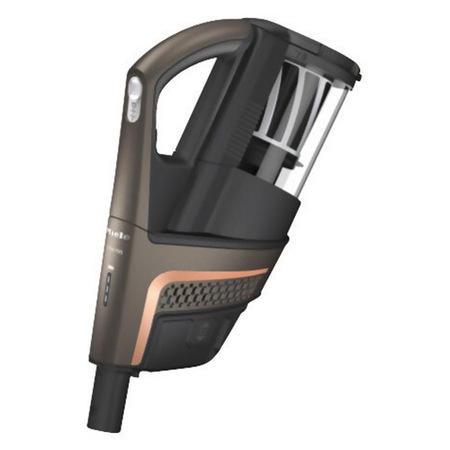 Aspirator vertical Miele Triflex HX1 Pro, 3 in 1, 25,2 V, 170 W, 0,5 l, Filtru Hepa, autonomie 120 min, perie electrica cu iluminare, Bronz/Negru