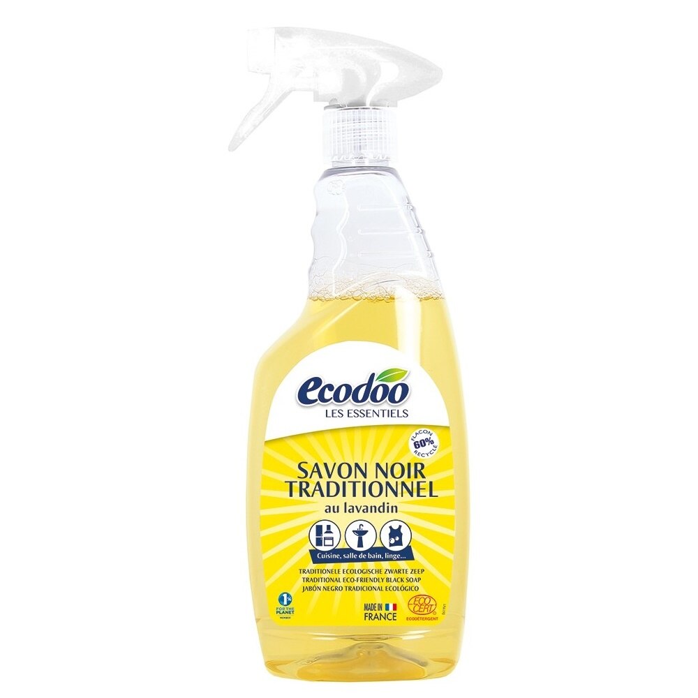 Sapun negru traditional pentru suprafete 750ml Ecodoo