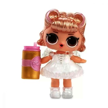 Set papusa Lol Surprise BFF Supreme ,alb auriu, 3 ani + Set papusa Lol Surprise BFF Supreme ,alb auriu, 3 ani +