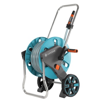 Set carucior cu furtun Gardena AquaRoll M, 20 m, 13 mm 1/2 Set carucior cu furtun Gardena AquaRoll M, 20 m, 13 mm 1/2
