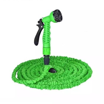 Furtun de gradina extensibil ,cu pistol de udat ,cu sapte functii, TRENDY S ,45m verde Furtun de gradina extensibil ,cu pistol de udat ,cu sapte functii, TRENDY S ,45m verde