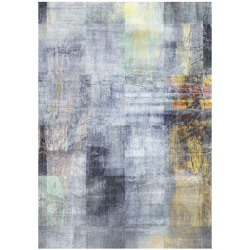 Covor cu print digital Kring Udaipur, 140x200 cm, 100% bumbac, Multicolor Covor cu print digital Kring Udaipur, 140x200 cm, 100% bumbac, Multicolor