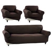 set huse elastice pentru canapea 3 locuri si 2 fotolii kring nairobi 60 bumbac 35 poliester  5 elastan maro imagen 15_0_
0