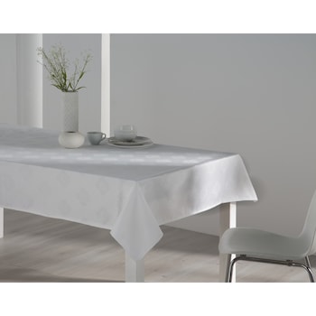 Fata de masa Kring Mantel 9, impermeabila, 35% bumbac + 65% poliester, 140x210 cm, Alb Fata de masa Kring Mantel 9, impermeabila, 35% bumbac + 65% poliester, 140x210 cm, Alb