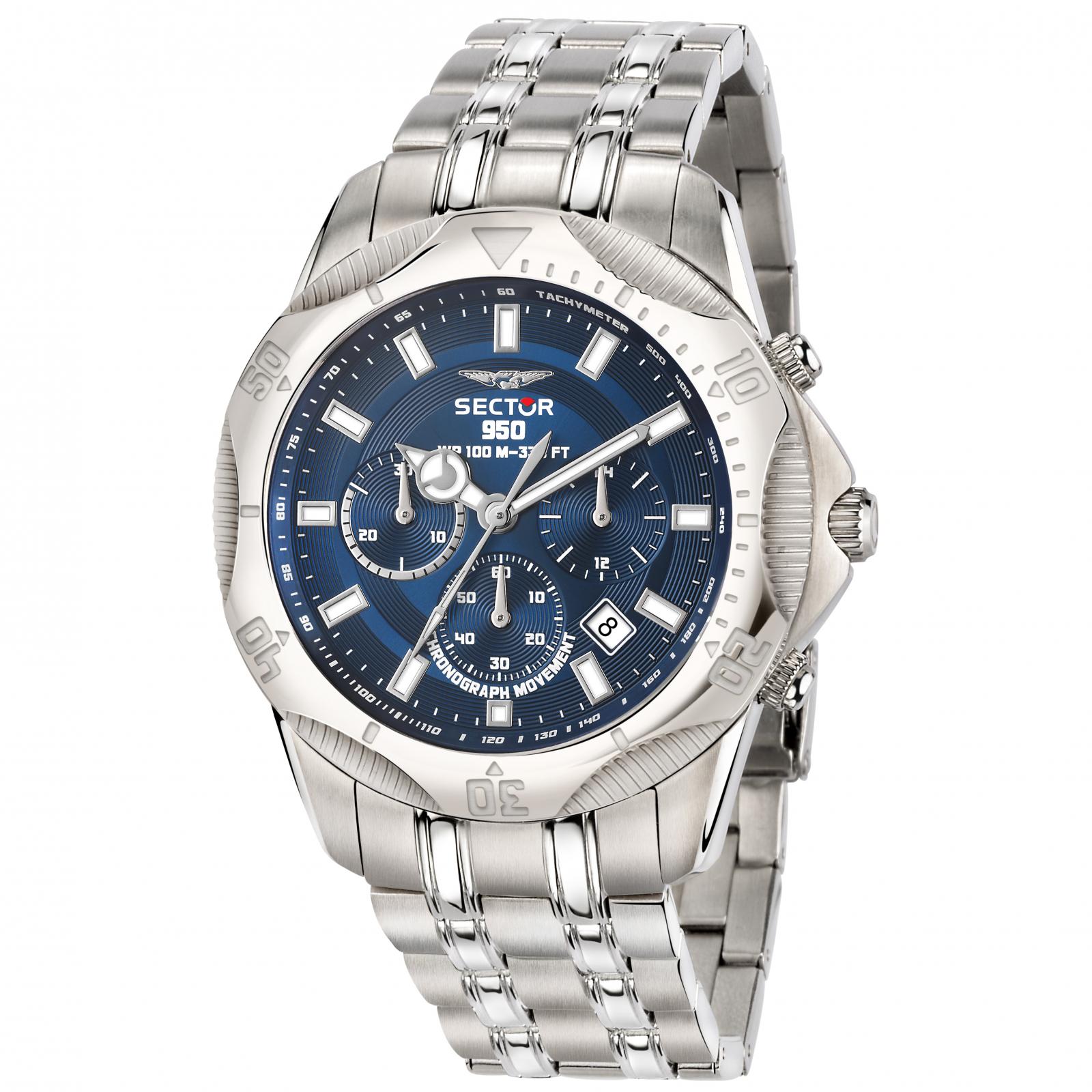 Ceas barbatesc Sector R3273981006 Quartz Argintiu