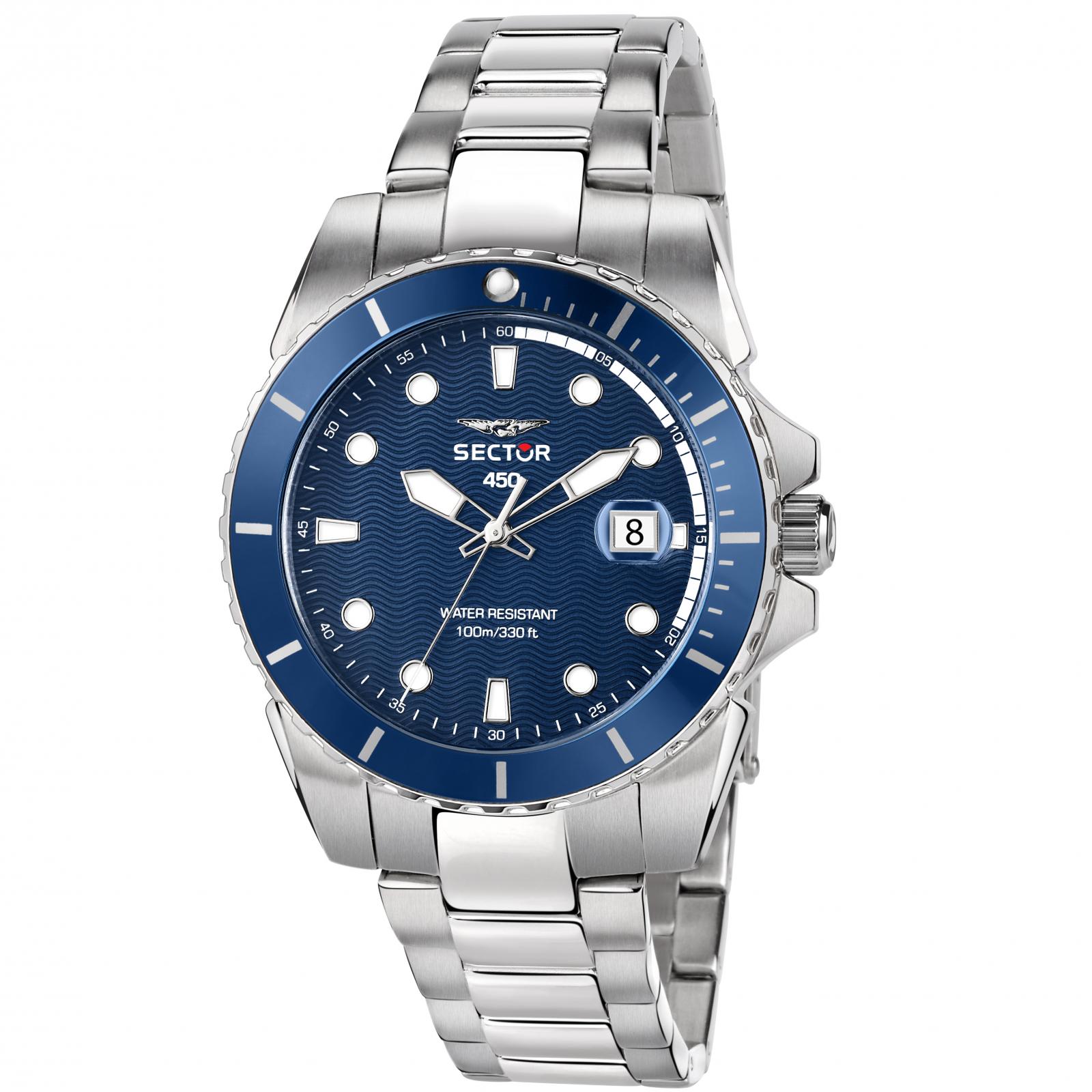 Ceas barbatesc Sector R3253276003 Quartz Argintiu