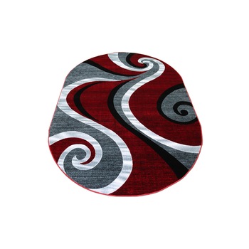 Covor Gold COLLECTION oval 150x230 cm -0844 rosu/gri Covor Gold COLLECTION oval 150x230 cm -0844 rosu/gri