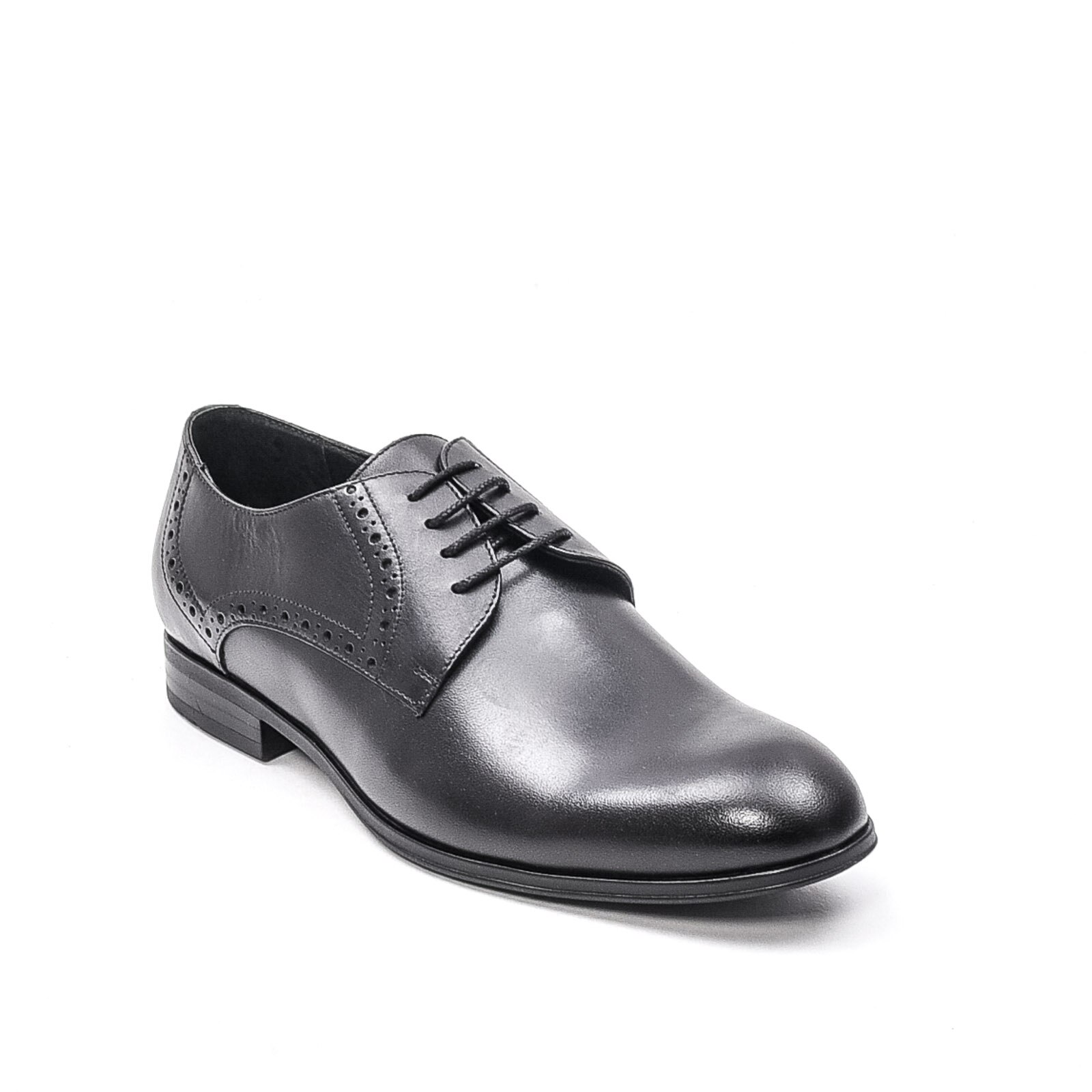 Pantofi eleganti barbat, piele naturala LFX 512, negru 8174, Negru