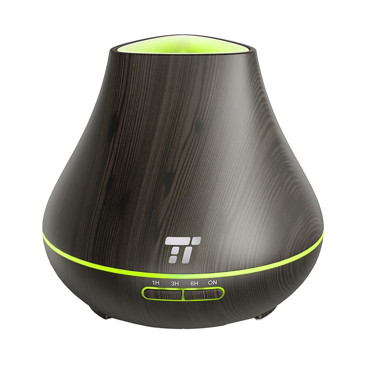 TaoTronics TT-AD004 Aroma párologtató, 13W, 400ml, Dark grain