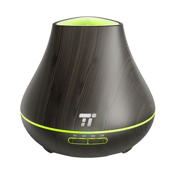Difuzor aroma TaoTronics TT-AD004, 13W, 400ml, Dark grain Difuzor aroma TaoTronics TT-AD004, 13W, 400ml, Dark grain