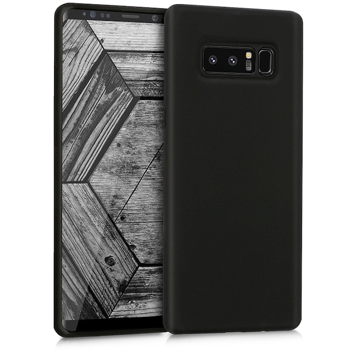 Пълен силиконов калъф Senno Neo, Samsung Note 8-черен